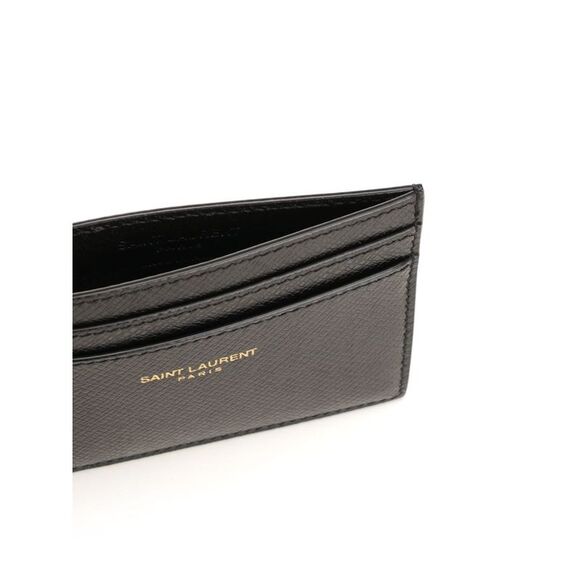 Saint Laurent Men Calfskin Card Holder